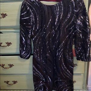 Black wedding/dinner dress